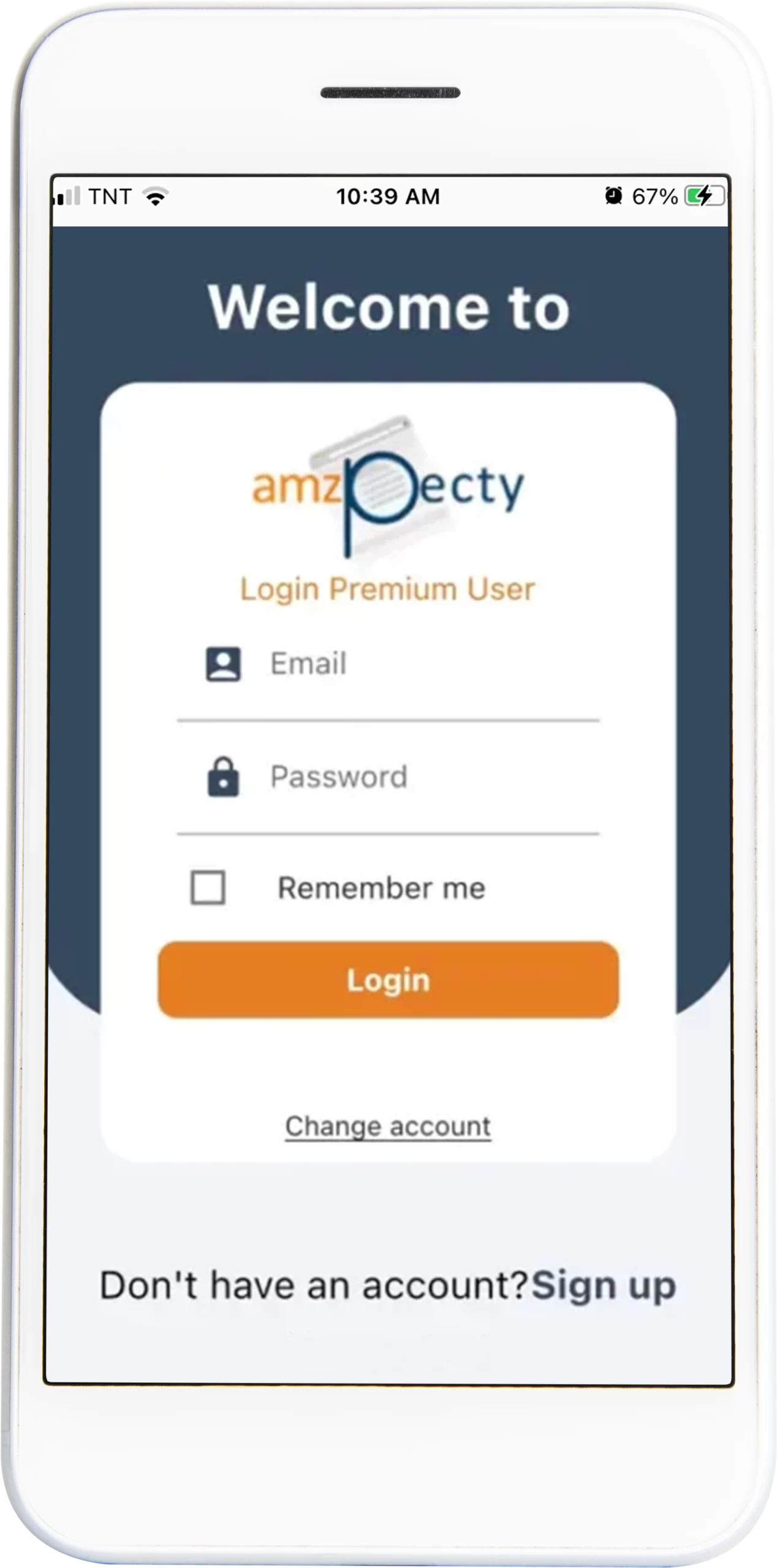 Application mobile Amzpecty