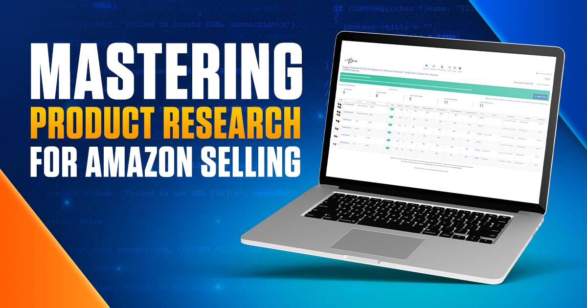 Amazon Selling을 위한 제품 연구 마스터링